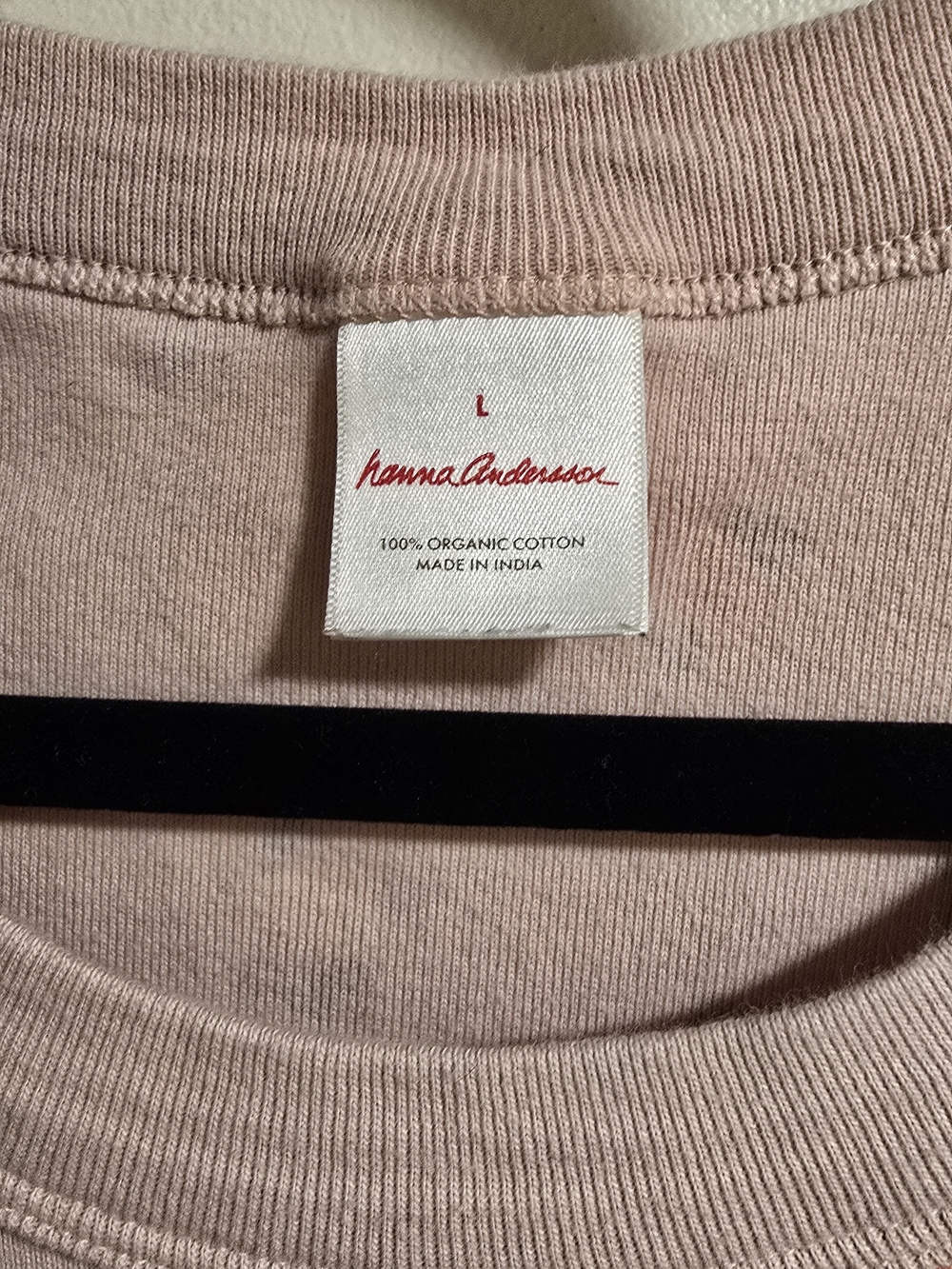 Hanna Andersson Dusty Rose Pajama Set - Picture 2 of 3